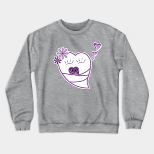 Loving Heart with Baby Crewneck Sweatshirt